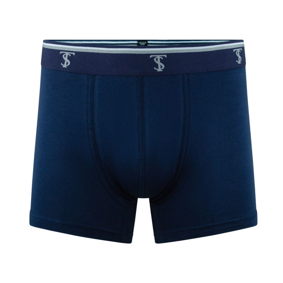 Ανδρικά Boxer "3Pack One Color Boxers" St-DARKBLUE-M-Kmaroussis.gr