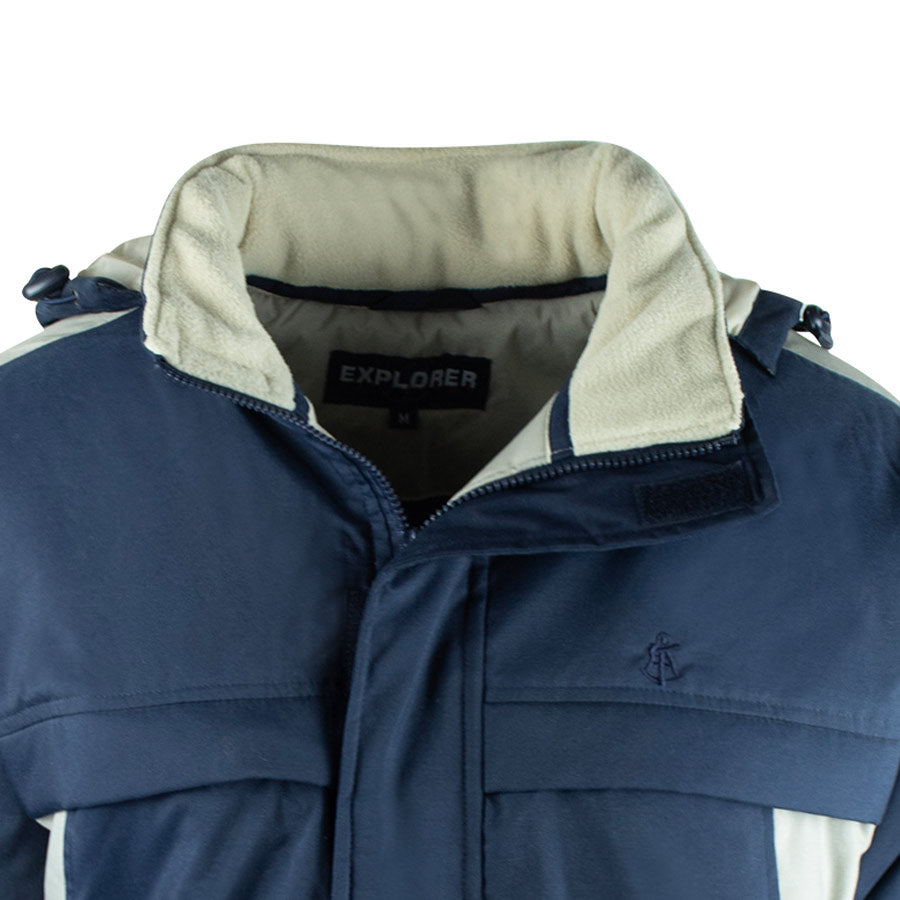 Ανδρικό Μπουφάν "Hard Blue Ocean" Εxplorer-NAVY-M-Kmaroussis.gr