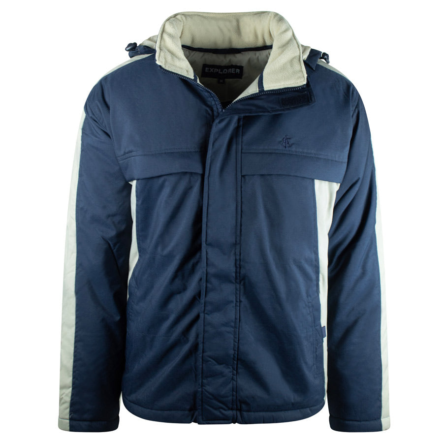 Ανδρικό Μπουφάν "Hard Blue Ocean" Εxplorer-NAVY-M-Kmaroussis.gr