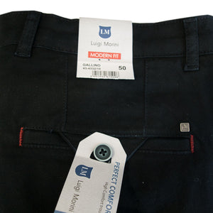 Ανδρικό Παντελόνι Chinos "Life" Luigi Morini-BLACK-44-Kmaroussis.gr