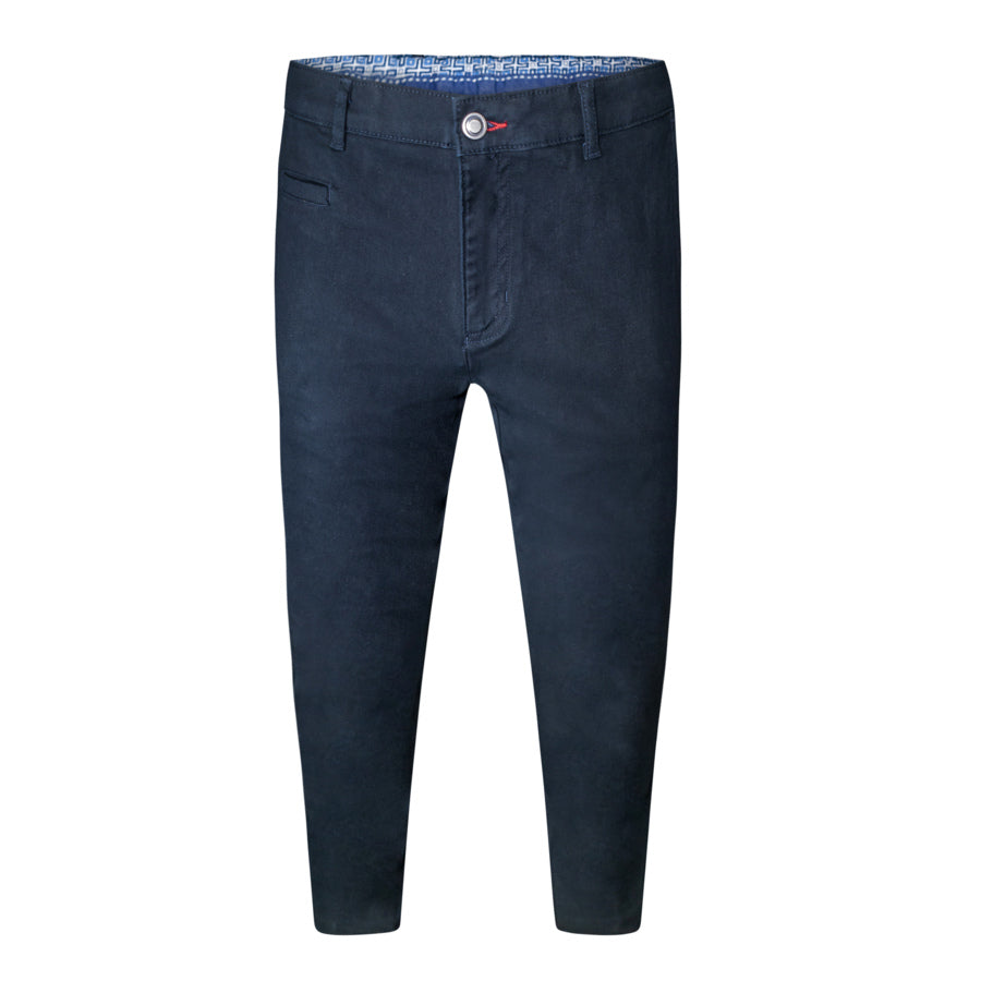 Ανδρικό Παντελόνι Chinos "Life" Luigi Morini-NAVY-46-Kmaroussis.gr