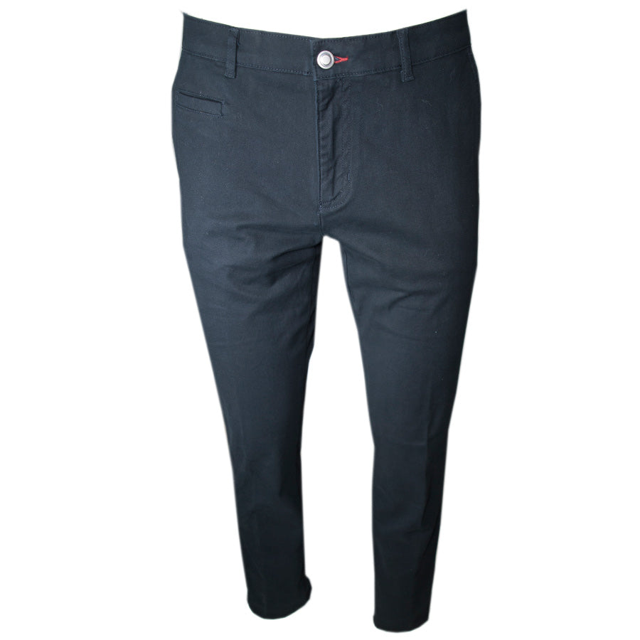 Ανδρικό Παντελόνι Chinos "Life" Luigi Morini-NAVY-44-Kmaroussis.gr