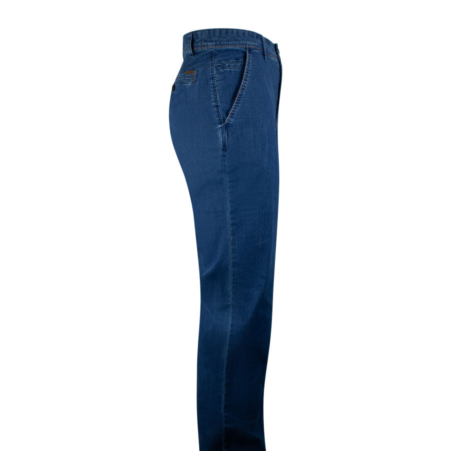 Ανδρικό Τζιν Παντελόνι "Yes" Bourbon Street-BLUE-42-Kmaroussis.gr