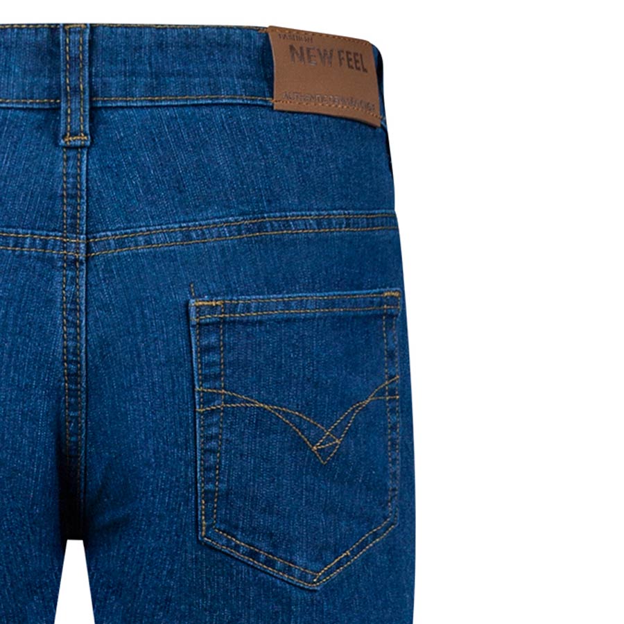 Ανδρικό Παντελόνι Τζιν "Zamalecks" NewFeel-BLUE-44-Kmaroussis.gr