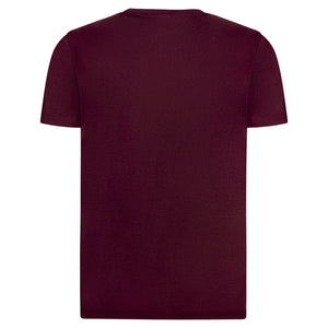 Ανδρική Μπλούζα T-Shirt "Abba"  Cotton Point-BURGUNDY-M-Kmaroussis.gr