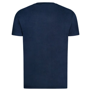 Ανδρική Μπλούζα T-Shirt "Abba"  Cotton Point-NAVY-M-Kmaroussis.gr