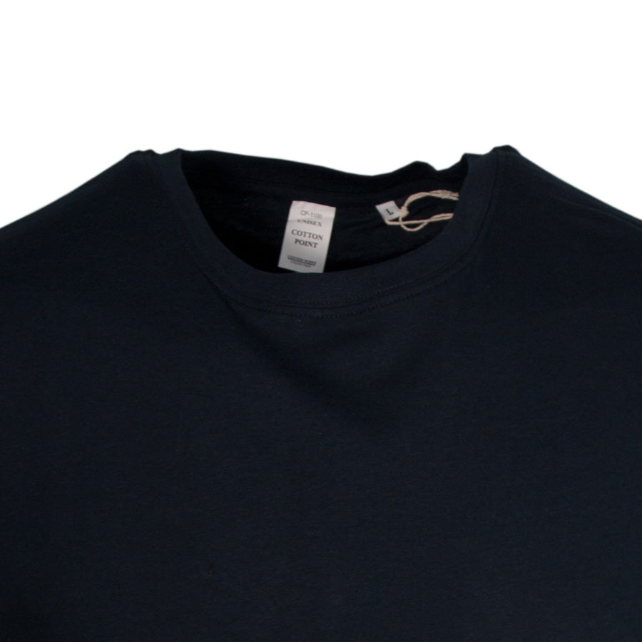 Ανδρική Μπλούζα T-Shirt "Abba"  Cotton Point-NAVY-M-Kmaroussis.gr