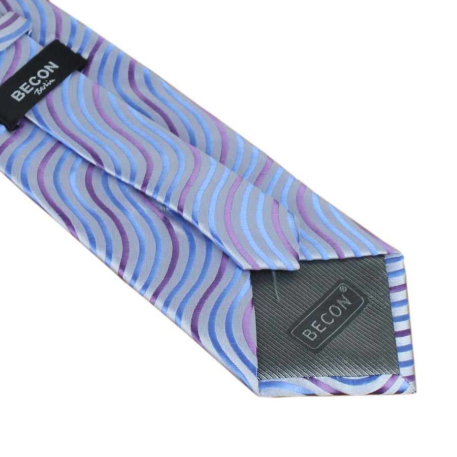 Ανδρική Γραβάτα "HardCore Quality" Becon-PURPLE-ONE-Kmaroussis.gr