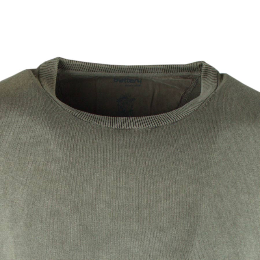 Ανδρική Πλεκτή Μπλούζα "High Member" Battery-ΚΗΑΚΙ-Μ-Κmaroussis.gr