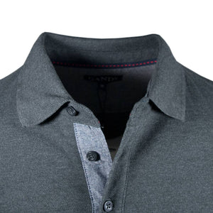 Ανδρική Μπλούζα Polo "Simple Separd" Gandy-DARKGRAY-M-Kmaroussis.gr