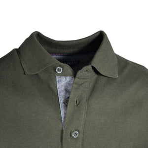 Ανδρική Μπλούζα Polo "Simple Separd" Gandy-KHAKI-M-Kmaroussis.gr