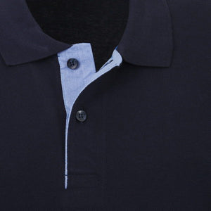 Ανδρική Μπλούζα Polo "Simple Separd" Gandy-NAVY-M-Kmaroussis.gr