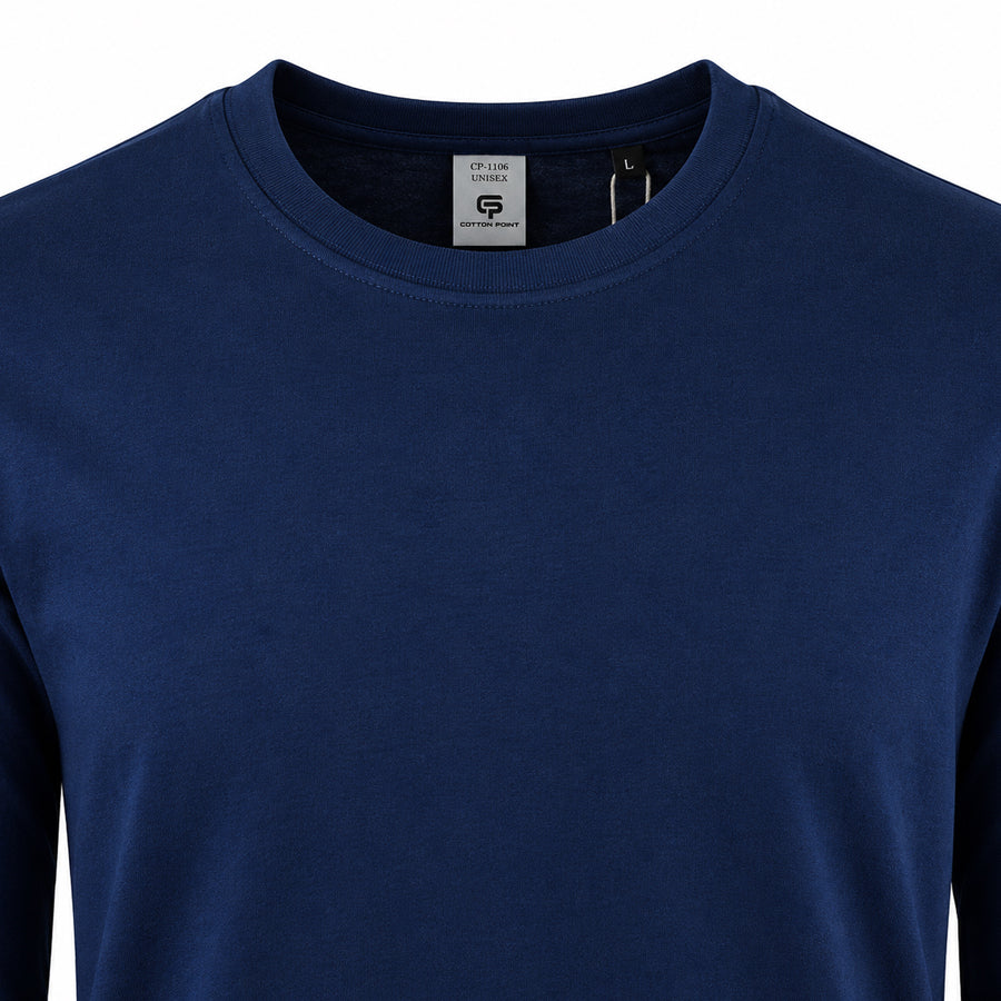 Ανδρική Μπλούζα T-Shirt "About" Cotton Point-INDIGO-M-Kmaroussis.gr