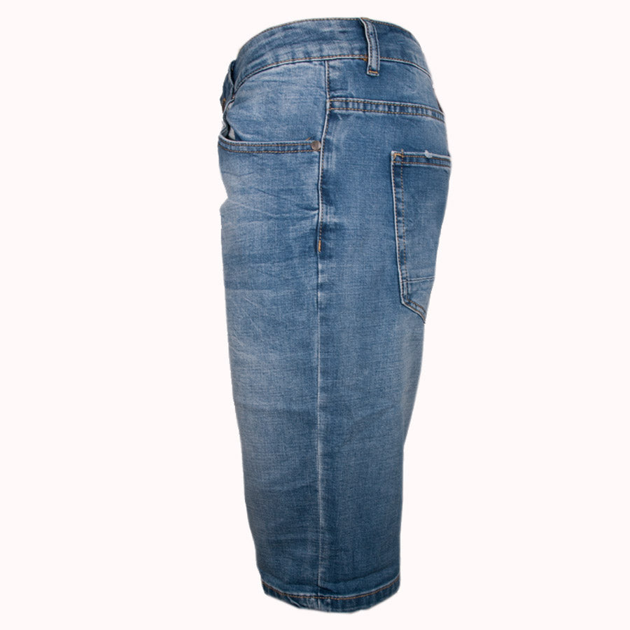 Ανδρική Βερμούδα Τζιν "Steal Streat" Dsplay-DENIM-32-Kmaroussis.gr