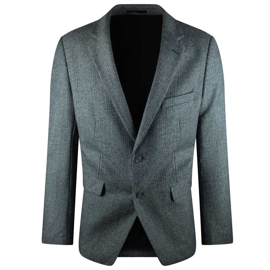 Ανδρικό Σακάκι Ψαροκόκκαλο "Fish Bones" Cors-GRAY-50-M-Kmaroussis.gr