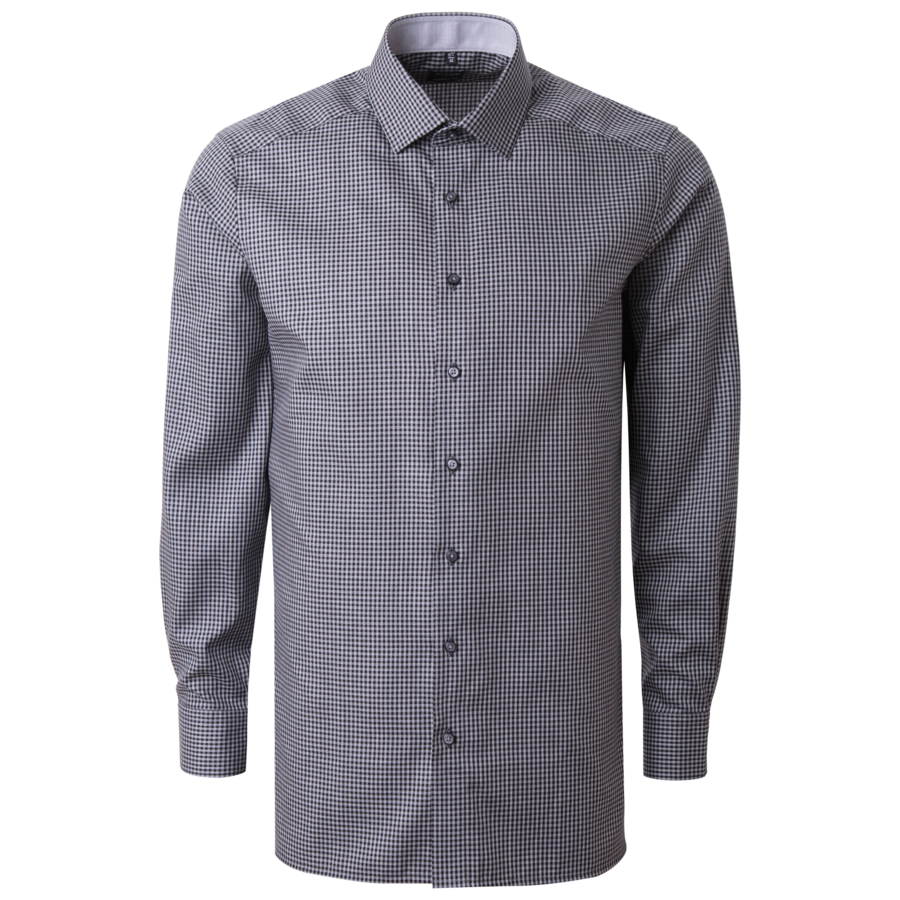 Ανδρικό Πουκάμισο Καρό "Hot Quality" Olymp-LIGHTBLUE-M-kmaroussis.gr