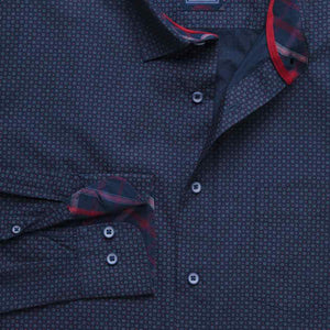 Ανδρικό Πουκάμισο "Quality Textile" Redmond-BLUE-M-kmaroussis.gr
