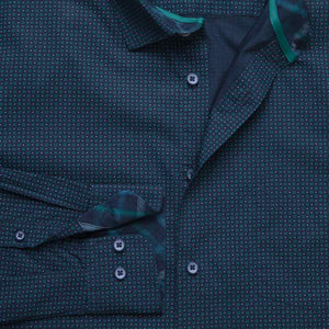 Ανδρικό Πουκάμισο "Quality Textile" Redmond-DARKBLUE-M-kmaroussis.gr