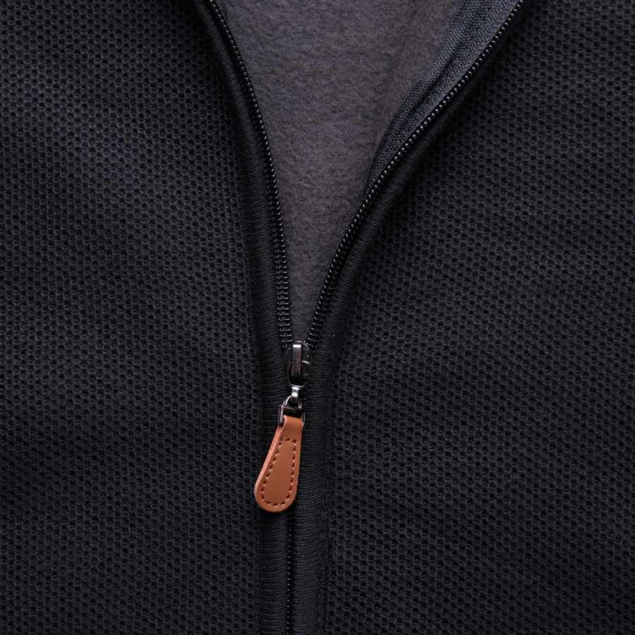 Ανδρική Πλεκτή Ζακέτα "Foundtators" Lexton-BLACK-M-kmaroussis.gr