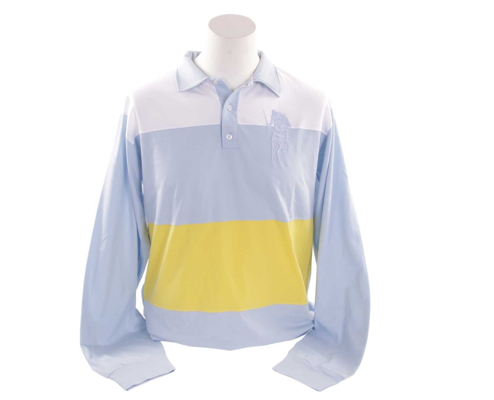 Ανδρική Μπλούζα Polo "Colorblock" Faketti-LIGHTBLUE-ONE-kmaroussis.gr